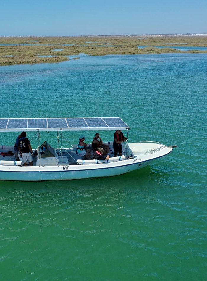 Tour Barco Solar Ria Formosa